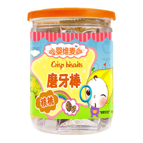 婴维麦磨牙棒核桃