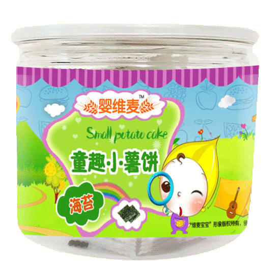 婴维麦小薯饼海苔味