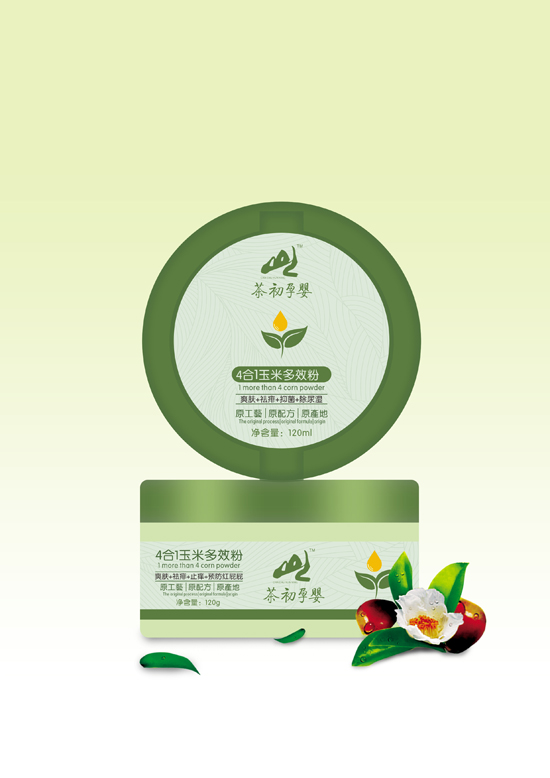 茶初孕婴4合1玉米多效粉