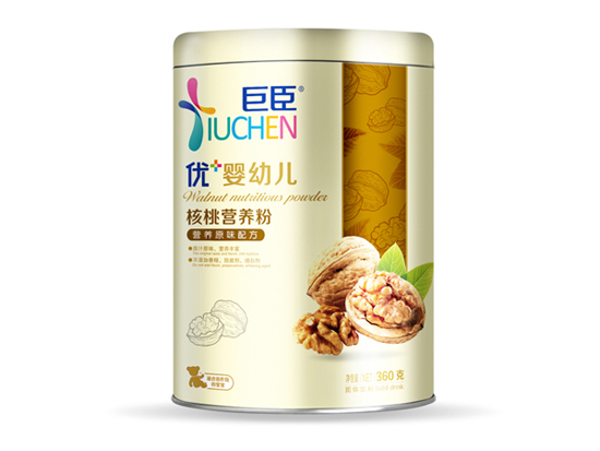 巨臣婴幼儿核桃粉(听装)原味