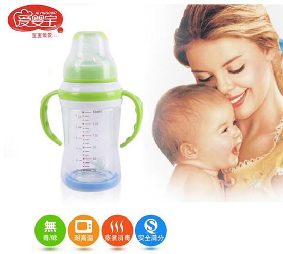 ��Ӥ��������ƿ 180ml���ȷ�����ƿ ���겣���Զ�������ƿ