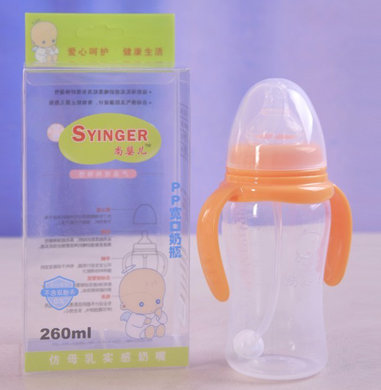 尚婴儿PP宽口奶瓶260ml
