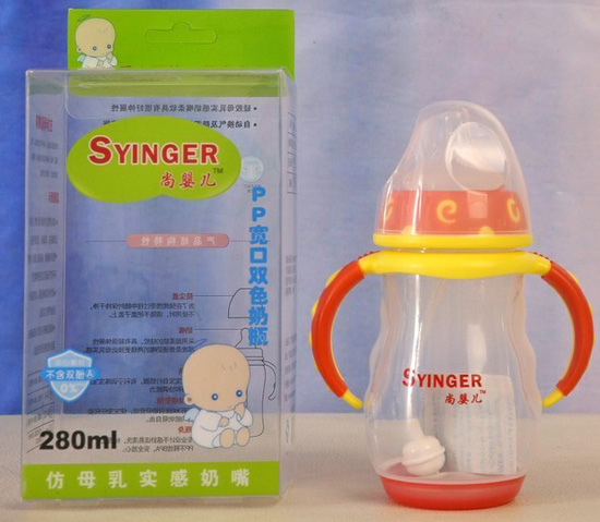 ��Ӥ��PP˫ɫ������ƿ280ml
