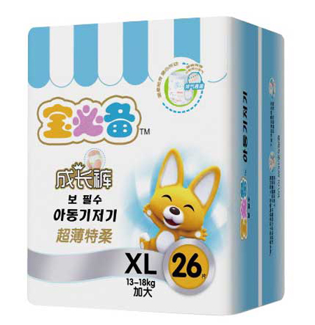 宝必备超薄特柔成长裤XL26片
