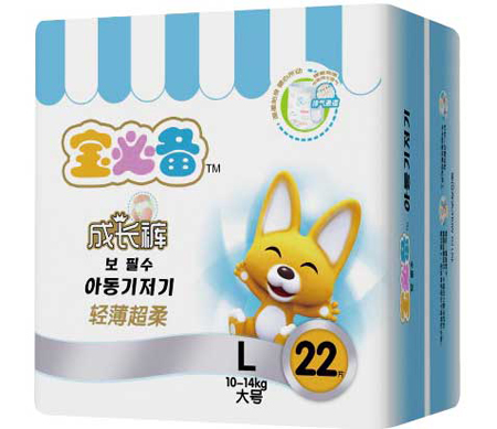 宝必备轻薄超柔成长裤L22片