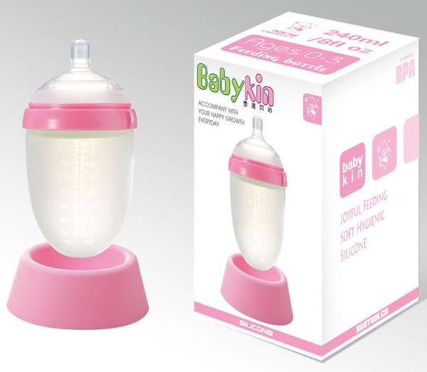 BabyKin�����̷�ɫӤ����ƿ140ml