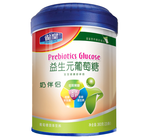 雀皇复合益生元葡萄糖-奶伴侣360g
