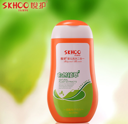 悦护婴儿洗沐二合一250ml
