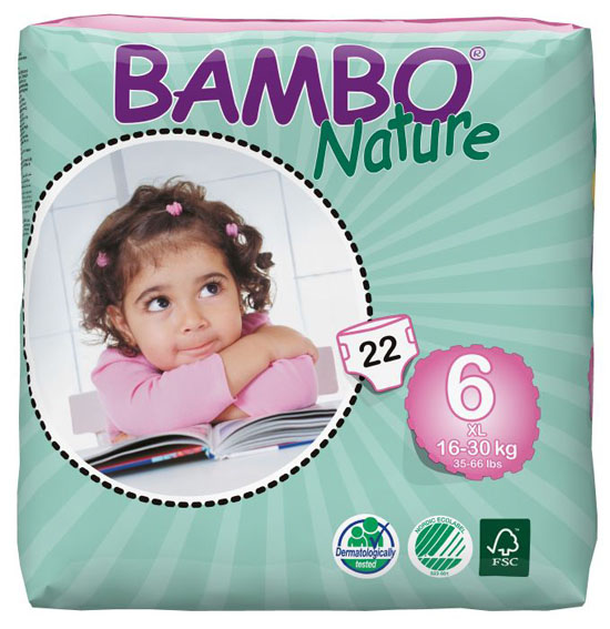 BAMBO NatureӤ��ֽ���XL��22Ƭ