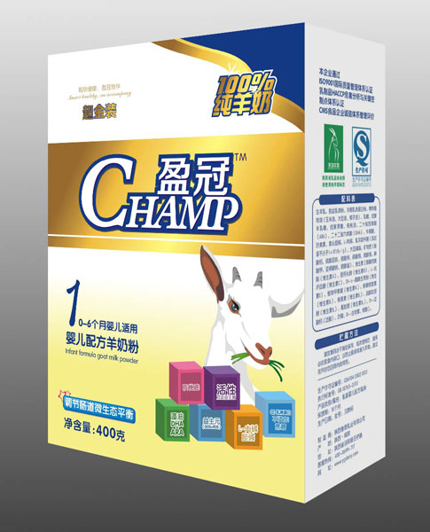 盈冠婴儿配方羊奶粉1段400g