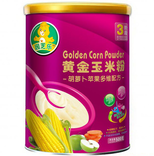 因芝乐胡萝卜苹果多维配方黄金玉米粉