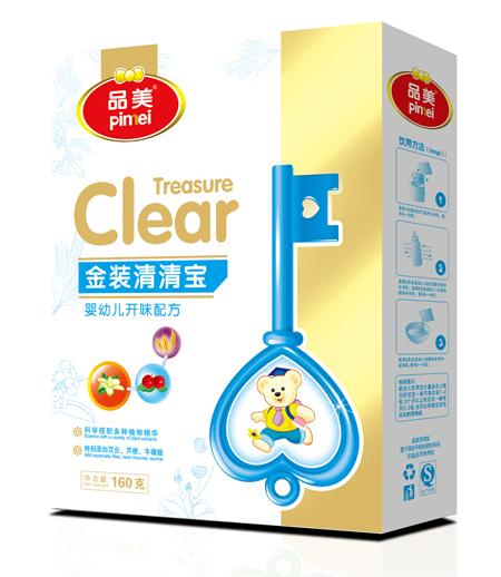 品美金装婴幼儿开味配方清清宝