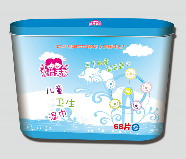 童怡天下水刺无纺布卫生湿巾