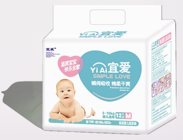 宜爱高级婴儿纸尿裤M12