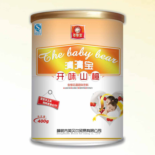 婴因宝听装开味山楂清清宝