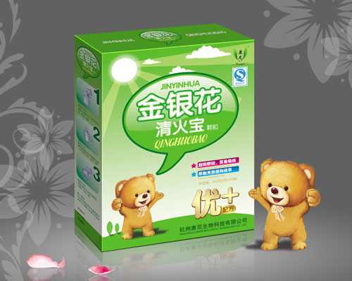 康尼金银花清火宝颗粒