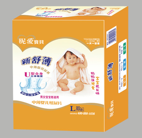昵爱宝贝中薄婴儿纸尿片L