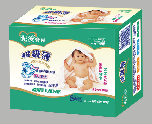 昵爱宝贝超薄婴儿纸尿裤S