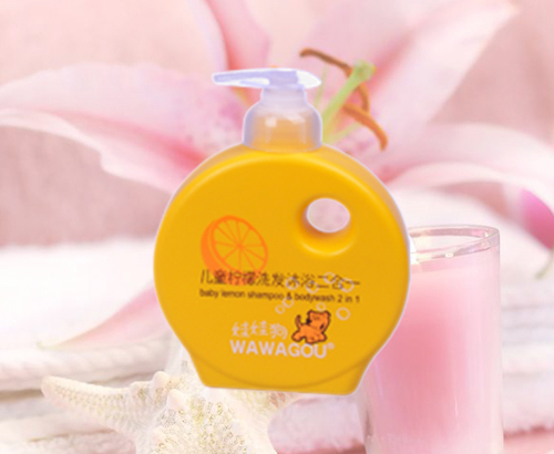 娃娃狗儿童柠檬洗发沐浴二合一