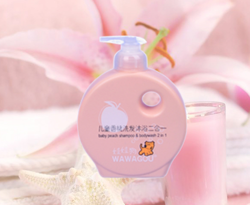 娃娃狗儿童香桃洗发沐浴二合一
