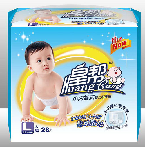皇帮婴儿纸尿裤L码