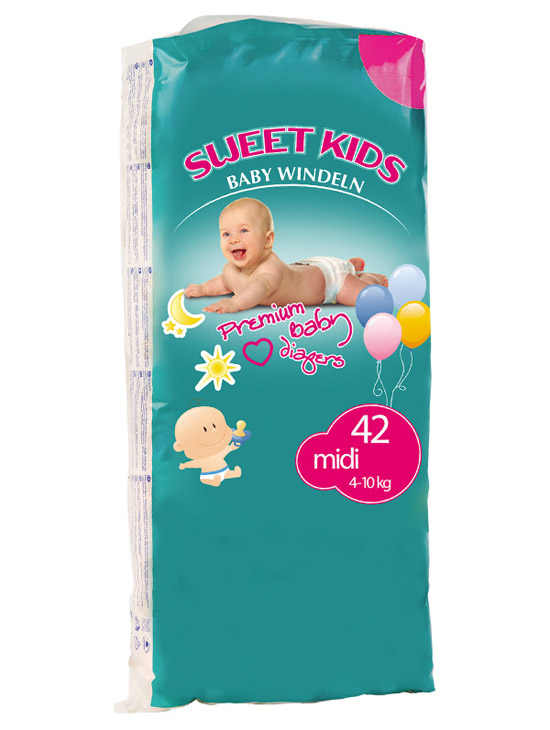 SWEET KIDS中江宝贝婴儿纸尿裤42片