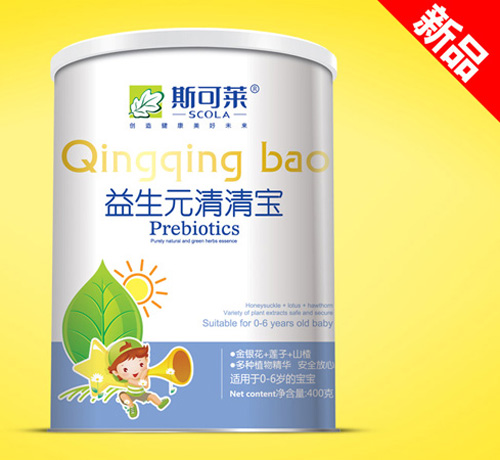 斯可莱益生元清清宝纸听装