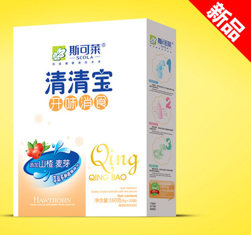 斯可莱开胃消食清清宝盒装