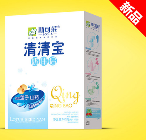 斯可莱奶伴侣清清宝盒装