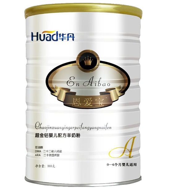 恩爱宝超金钻婴儿配方羊奶粉A段