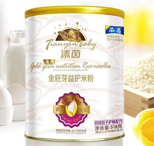 添茵双歧因子护畅配方金胚芽益护米粉