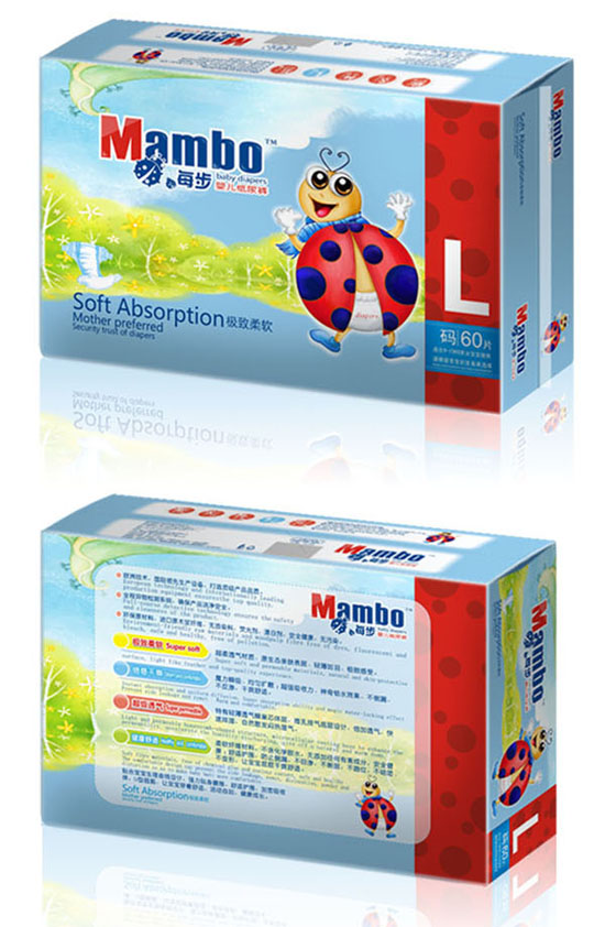 Mamboÿ��Ӥ��ֽ���L��60Ƭ���װ