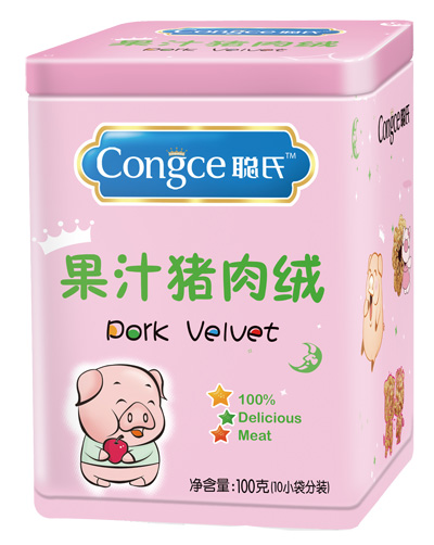 聪氏果汁猪肉绒