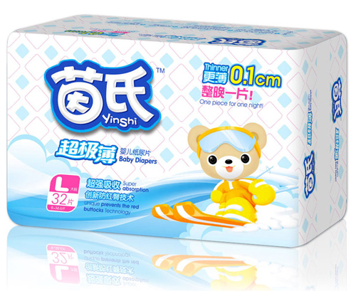 茵氏超薄纸尿片L码