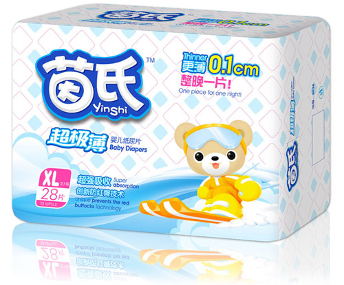 茵氏超薄纸尿片XL码