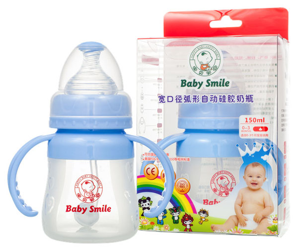 Baby Smile��ɫ���ھ������Զ��轺��ƿ150ml