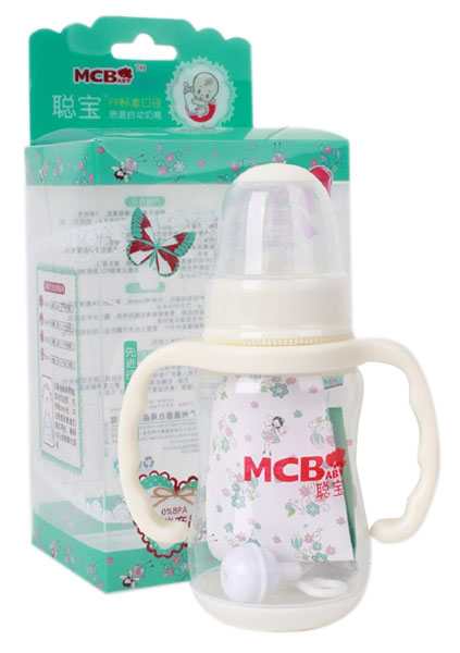 聪宝150MlPP标准口径感温自动奶瓶