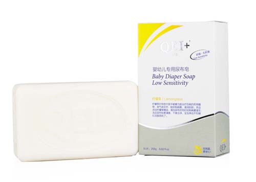 QEI+舒缓尿布皂(柠檬草)