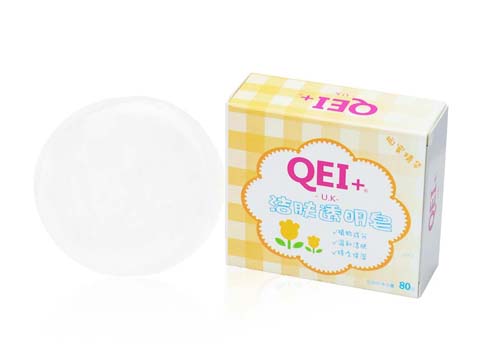 QEI+椰蜜透明洁肤皂