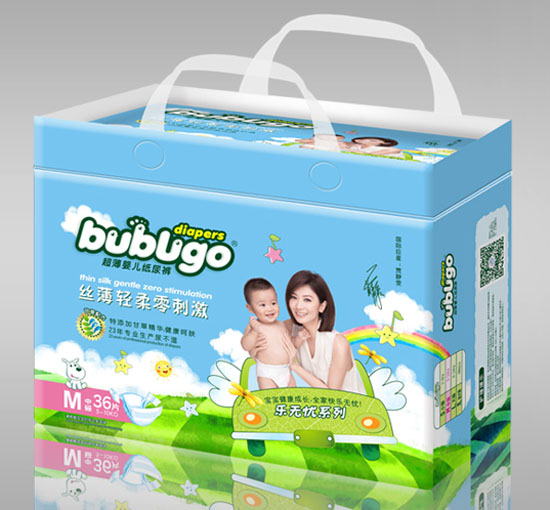 bubugo乐无忧系列超薄婴儿纸尿裤