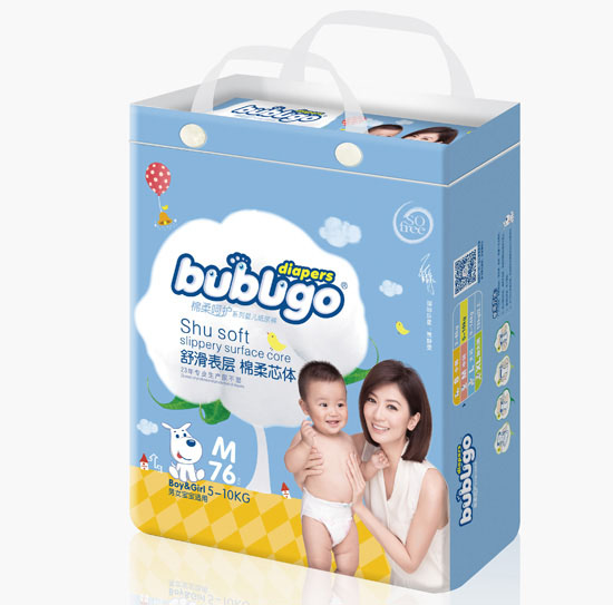 bubugo棉柔呵护婴儿纸尿裤