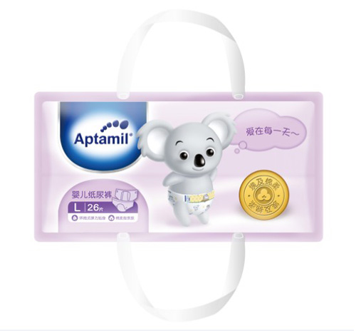 Aptamil婴儿纸尿裤俯视图