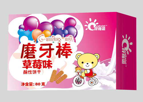 吖蓓滋磨牙棒草莓味