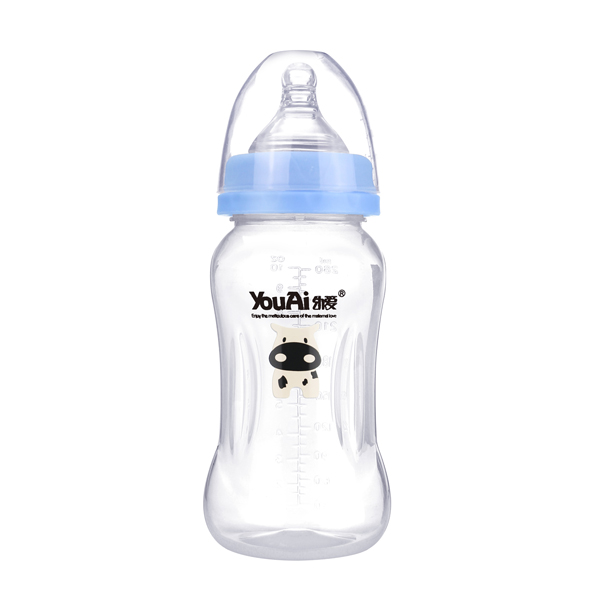 幼爱PP宽口优品奶瓶280ml