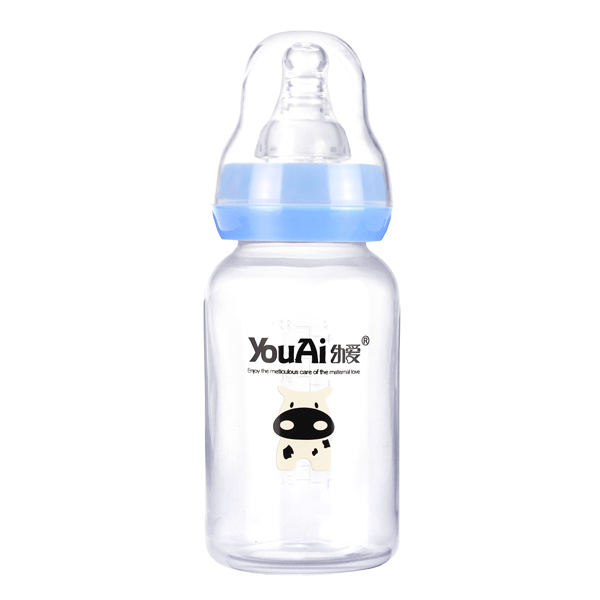 幼爱PP标口直身奶瓶120ml