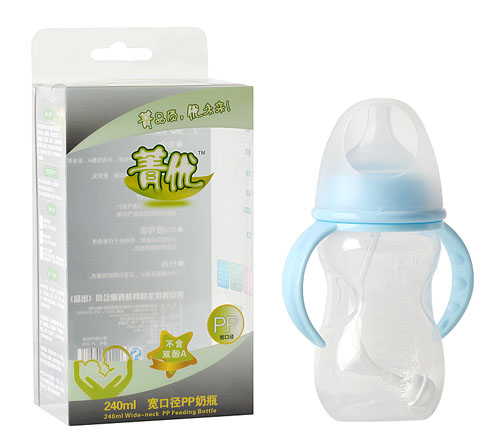 ݼ�ſ��ھ�PP��ƿ240ml��ɫ