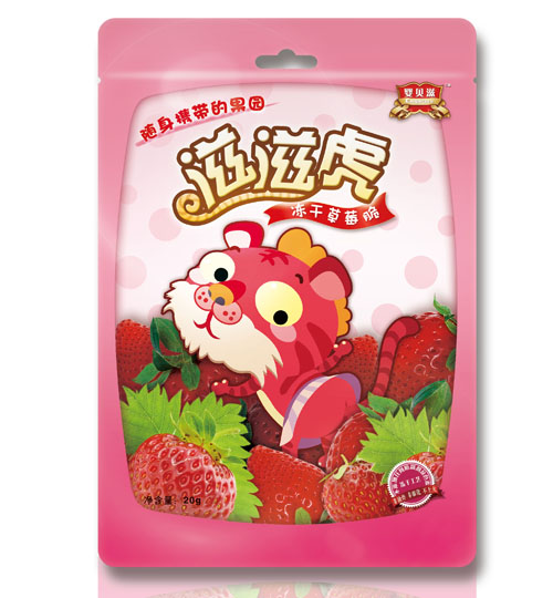 婴贝滋冻干草莓脆