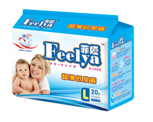 菲娅超薄婴儿纸尿裤L20片