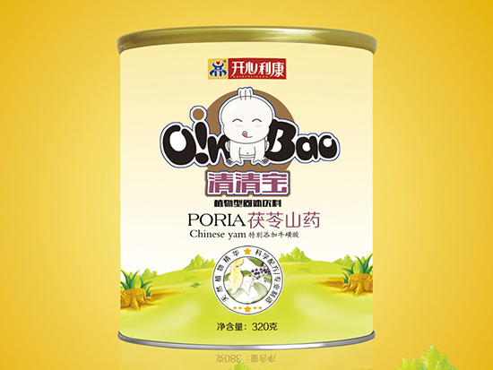 开心利康茯苓山药清清宝听装