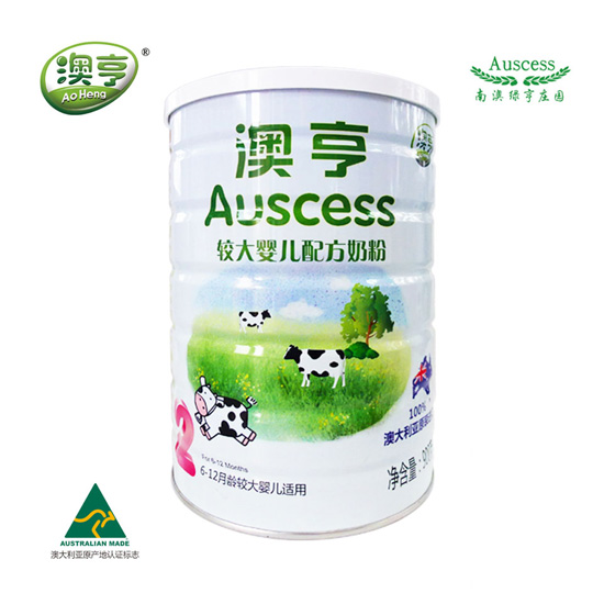 澳亨较大婴儿配方奶粉